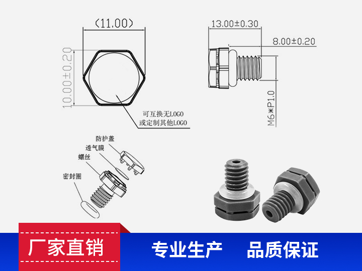 防水透氣閥M06*1.0